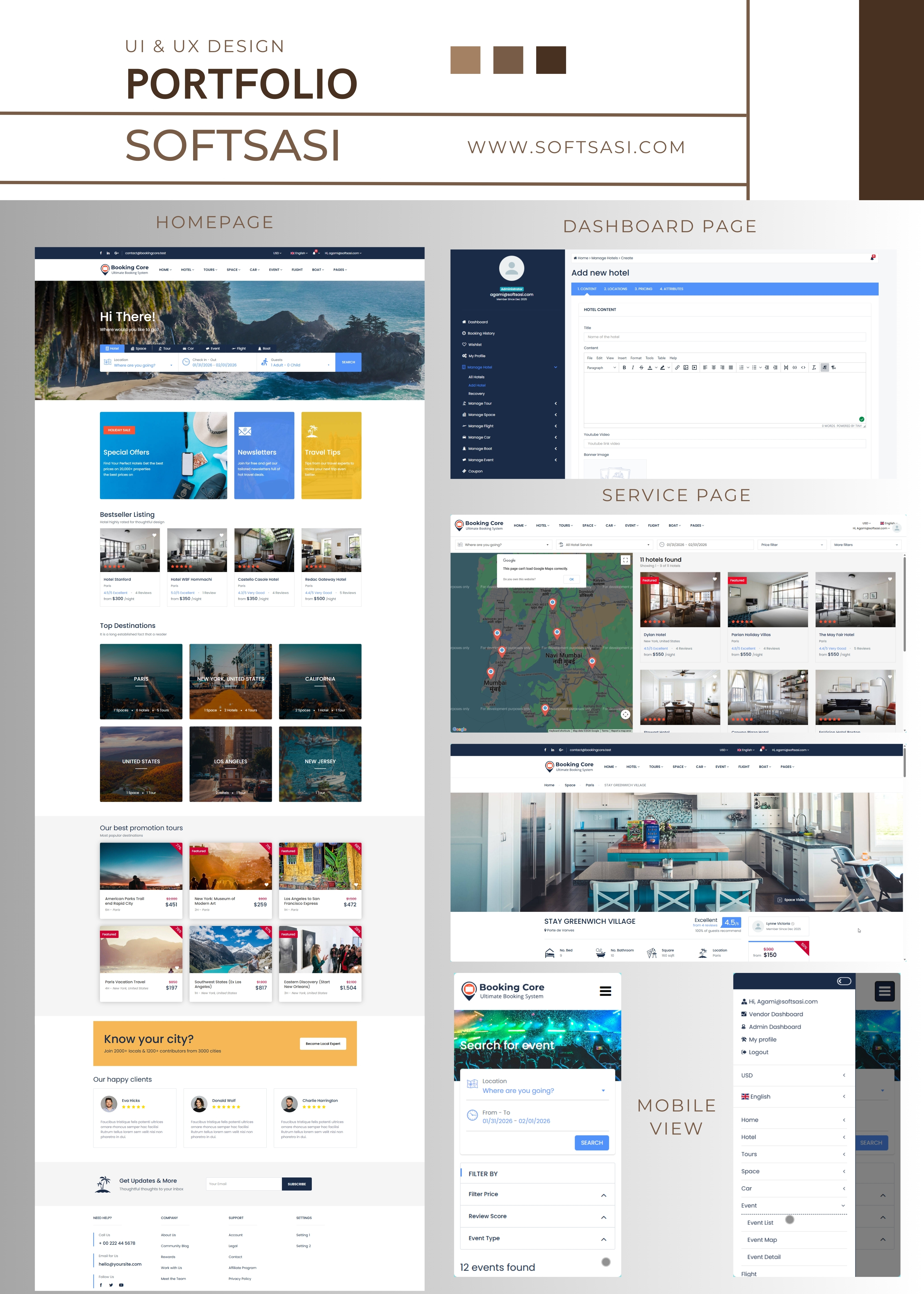 Booking App UI